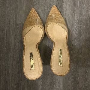 Women’s size 8/8.5 clear heel